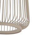 LAMPAMI - metalowa lampa wisząca, beżowa lampa, oświetlenie nad stołem w salonie, oświetlenie nad wyspę kuchenną, oświetlenie na przedpokój, nowoczesna lampa do salonu, lampa sufitowa wisząca, lampa nastrojowa KENAI A NOWODVORSKI