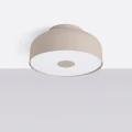 LAMPAMI - lampa na sufit beżowa, plafon sufitowy retro, lampa sufitowa retro, oświetlenie do sypialni, oświetlenie do salonu, oświetlenie do kuchni sufitowe, oświetlenie na przedpokój, lampa do pokoju młodzieżowego, lampa przysufitowa OMIQ taupe sollux