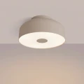LAMPAMI - lampa na sufit beżowa, plafon sufitowy retro, lampa sufitowa retro, oświetlenie do sypialni, oświetlenie do salonu, oświetlenie do kuchni sufitowe, oświetlenie na przedpokój, lampa do pokoju młodzieżowego, lampa przysufitowa OMIQ taupe sollux