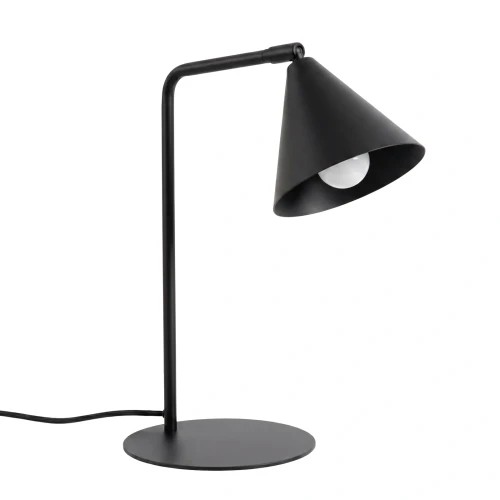 LAMPAMI - czarna lampka biurkowa do nauki, lampka stojąca czarna, lampka do czytania książek, lampka na biurko do nauki, lampka nocna stojąca do sypialni, lampa na biurko, lampa biurkowa NOX sollux