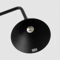 LAMPAMI - czarna lampka biurkowa do nauki, lampka stojąca czarna, lampka do czytania książek, lampka na biurko do nauki, lampka nocna stojąca do sypialni, lampa na biurko, lampa biurkowa NOX sollux