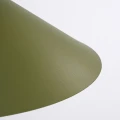 LAMPAMI - lampa sufitowa wisząca, lampa sufitowa wisząca, lampa do kuchni, lampa do salonu, lampa do sypialni, lampa nad stół, minimalistyczna lampa wisząca pojedyncza NOX 40 zielona oliwka sollux