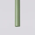 LAMPAMI - lampa wisząca potrójna, metalowa lampa wisząca, lampa punktowa, lampa do jadalni wisząca, lampa nad barek, oświetlenie nad kanapą w salonie, lampa do sypialni, tuby sufitowe wiszące PASTELO 3P szałwiowa