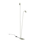 Lampa podłogowa nowoczesna kolor szałwiowy 2xGU10 R50 MONO