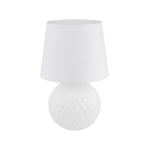 Lampa stojąca do salonu nowoczesna biała 1xE27 SANTANA WHITE