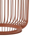 LAMPAMI - metalowa lampa wisząca pojedyncza, lampa sufitowa wisząca, nowoczesny żyrandol do salonu, żyrandol do sypialni, żyrandol młodzieżowy, ażurowana lampa wisząca metalowa KENAI B NOWODVORSKI