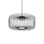 Metalowa lampa wisząca nowoczesna jedwabisty grafit 170 cm 1xGX53 KENAI C