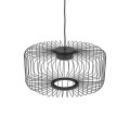 LAMPAMI - metalowa lampa wisząca nowoczesna, lampa wisząca designerska, nowoczesna lampa nad stół, lampa do salonu, lampa wisząca pojedyncza KENAI C NOWODVORSKI