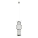 Metalowa lampa wisząca nowoczesna jedwabisty grafit 170 cm 1xGX53 NOME B