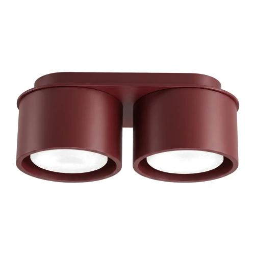 LAMPAMI - lampa sufitowa nowoczesna,  plafon sufitowy, lampa do kuchni nowoczesna, lampa do korytarza, lampa na sufit, lampa plafon mały MODO 2 burgund sollux
