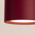 LAMPAMI - lampa sufitowa nowoczesna,  plafon sufitowy, lampa do kuchni nowoczesna, lampa do korytarza, lampa na sufit, lampa plafon mały MODO 2 burgund sollux
