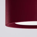 LAMPAMI - lampa sufitowa nowoczesna,  plafon sufitowy, lampa do kuchni nowoczesna, lampa do korytarza, lampa na sufit, lampa plafon mały MODO 2 burgund sollux