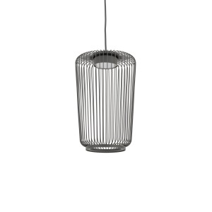Lampa wisząca nowoczesna jedwabisty grafit 170 cm 1xGX53 KENAI B