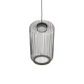 LAMPAMI - lampa wisząca nowoczesna, lampa sufitowa wisząca, metalowa lampa wisząca, lampa do salonu, lampa do sypialni wisząca, lampa nad stół do jadalni, oświetlenie nad wyspę kuchenną KENAI B NOWODVORSKI