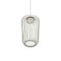 LAMPAMI - lampa wisząca nowoczesna szałwiowa, lampa wisząca pojedyncza, lampa z drutu, metalowa lampa wisząca designerska KENAI B NOWODVORSKI