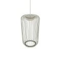 LAMPAMI - lampa wisząca nowoczesna szałwiowa, lampa wisząca pojedyncza, lampa z drutu, metalowa lampa wisząca designerska KENAI B NOWODVORSKI