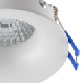 LAMPAMI - oczko sufitowe białe aluminiowe IP44, oświetlenie do łazienki, oczko sufitowe, biała oprawa halogenowa, oczko sufitowe, światło do łazienki EYE OCZKO ALUMINIOWE BIAŁE IP44