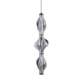 LAMPAMI - lampa sufitowa wisząca, lampa do sypialni wisząca przy łóżku, lampa wisząca do salonu, lampa wisząca pojedyncza dekoracyjna, lampa sufitowa wisząca czarna ELVA BLACK