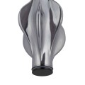 LAMPAMI - lampa sufitowa wisząca, lampa do sypialni wisząca przy łóżku, lampa wisząca do salonu, lampa wisząca pojedyncza dekoracyjna, lampa sufitowa wisząca czarna ELVA BLACK