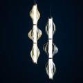 LAMPAMI - lampa sufitowa wisząca, lampa do sypialni wisząca przy łóżku, lampa wisząca do salonu, lampa wisząca pojedyncza dekoracyjna, lampa sufitowa wisząca czarna ELVA BLACK