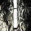 LAMPAMI - lampa sufitowa wisząca, lampa do sypialni wisząca przy łóżku, lampa wisząca do salonu, lampa wisząca pojedyncza dekoracyjna, lampa sufitowa wisząca czarna ELVA BLACK