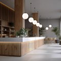 LAMPAMI - lampa sufitowa wisząca klosz kula mleczna, lampa wisząca pojedyncza, lampa kula, oświetlenie nad stołem, lampa nad wyspę, lampa do sypialni wisząca przy łóżku, oświetlenie nad kanapą w salonie ESME WHITE