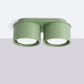 LAMPAMI - lampa przysufitowa do kuchni, plafon sufitowy, lampa na sufit, mała lampa sufitowa, lampa sufitowa młodzieżowa, oświetlenie na przedpokój, oświetlenie do kuchni, lampa na klatkę schodową MODO 2 szałwiowy sollux