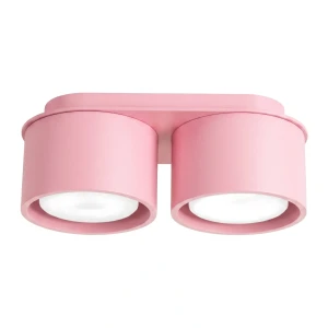 Różowa lampa sufitowa plafon sufitowy 2xGX3 MODO 2