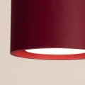 LAMPAMI - plafon sufitowy, lampa sufitowa niska, lampa przysufitowa, tuby sufitowe, oświetlenie sufitowe, lampa do korytarza, lampa do kuchni, lampa do garderoby, mała lampa sufitowa MODO 3 burgund sollux