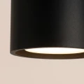 LAMPAMI - mała lampa sufitowa czarna, plafon sufitowy potrójny, czarna lampa sufitowa, lampa do korytarza, lampa do pokoju młodzieżowego, lampa sufitowa do kuchni MODO 3 czarny sollux