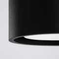 LAMPAMI - mała lampa sufitowa czarna, plafon sufitowy potrójny, czarna lampa sufitowa, lampa do korytarza, lampa do pokoju młodzieżowego, lampa sufitowa do kuchni MODO 3 czarny sollux
