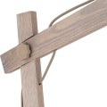 LAMPAMI - lampa podłogowa beżowa, lampa stojąca do salonu, lampa stojąca podłogowa do salonu, lampa z drewna stojąca OSLO SABIA