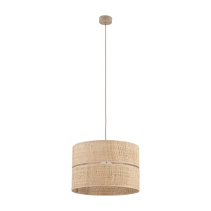 Lampa wisząca boho rattanowa 165 cm 1xE27 CALMA 380