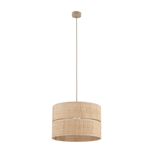 LAMPAMI - lampa wisząca boho rattanowa, lampa do kuchni, lampa do salonu, lampa do jadalni, przytulna lampa do sypialni, lampa wisząca rattanowa, lampa nad stół, lampa nad łóżko CALMA