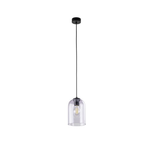 LAMPAMI - lampa sufitowa wisząca szklana, lampa pojedyncza wisząca, lampa do kuchni, lampa do pokoju, lampa na stół do jadalni, MOLLY PURPLE