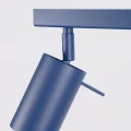 LAMPAMI - lampa sufitowa listwa, lampa sufitowa niebieska, lampa przysufitowa, tuby sufitowe, oświetlenie do kuchni, lampa na sufit do pokoju, nowoczesna lampa do przedpokoju, lampa młodzieżowa sufitowa RING 4L ultramaryna sollux