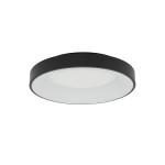 Plafon sufitowy ledowy czarny 48 cm 3000K NIKKI ROUND LED