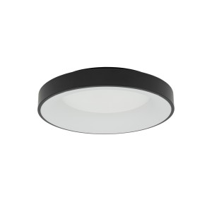 Plafon sufitowy ledowy czarny 48 cm 3000K NIKKI ROUND LED