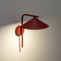 LAMPAMI - kinkiet ścienny do sypialni, lampka do czytania książek, oświetlenie nad kanapą w salonie, kinkiet do pokoju młodzieżowego, lampa ścienna LUME S BURGUND