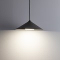 LAMPAMI - brązowa lampa sufitowa wisząca, lampa wisząca pojedyncza, lampa wisząca do kuchni nad stół, oświetlenie nad wyspę kuchenną, oświetlenie do jadalni nad stół LUME S NEW BROWN