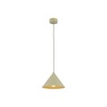 LAMPAMI - lampa wisząca pojedyncza długa, oświetlenie nad stołem, lampa okrągła wisząca, lampa do jadalni nad stół, lampa wisząca do kuchni nad stół CONO S PISTACIO
