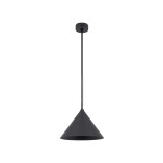 Lampa wisząca czarna nowoczesna 155 cm 1xE27 CONO M BLACK