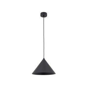 Lampa wisząca czarna nowoczesna 155 cm 1xE27 CONO M BLACK