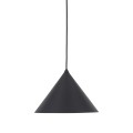 LAMPAMI - lampa wisząca czarna nowoczesna, metalowa lampa wisząca, długa lampa wisząca czarna, lampa wisząca nad stół w jadalni, lampa do kuchni wisząca, oświetlenie nad wyspę kuchenną CONO M BLACK