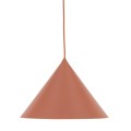 LAMPAMI - lampa wisząca pojedyncza długa, lampa sufitowa wisząca metalowa, modna lampa do jadalni, lampa do sypialni, lampa do kuchni CONO L BRICK