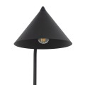 LAMPAMI - lampka na biurko nowoczesna czarna, metalowa lampka do czytania książek, lampka na biurko do nauki, lampa stojąca do salonu loft CONO BLACK