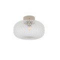 LAMPAMI - plafon sufitowy szklany, lampa sufitowa elegancka, lampa przysufitowa, oświetlenie do kuchni sufitowe, oświetlenie do salonu, oświetlenie łazienkowe sufitowe, oświetlenie sypialni MALINDI B NOWODVORSKI