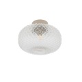 LAMPAMI - plafon sufitowy szklany, lampa sufitowa elegancka, lampa przysufitowa, oświetlenie do kuchni sufitowe, oświetlenie do salonu, oświetlenie łazienkowe sufitowe, oświetlenie sypialni MALINDI B NOWODVORSKI