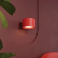 LAMPAMI - kinkiet ścienny czerwony, lampa ścienna minimalistyczna, kinkiet czerwony, lampka nad łóżko, kinkiet dziecięcy, kinkiet do pokoju młodzieżowego MODO 1 czerwony sollux