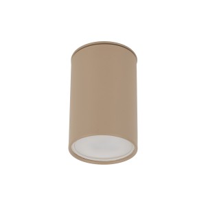 Lampa na sufit beżowa punktowa natynkowa 1xGU10 TOP SABIA